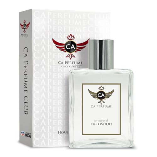 CA Perfume Impression of Oud Wood For Men Replica Fragrance Dupes Eau de Parfum Spray Bottle 3.4 Fl Oz/100ml-X1