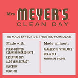 MRS. MEYER'S CLEAN DAY Hand Soap, Made with Essential Oils, Biodegradable Formula, Rhubarb, 12.5 Fl. Oz - Pack of 3