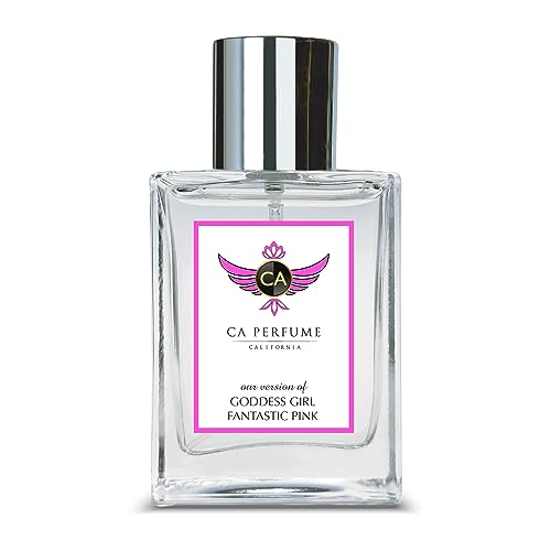 CA Perfume Impression of Carolina Goddess Girl Fantastic Pink For Women & Men Replica Fragrance Dupes Eau de Parfum Spray Bottle 1.7 Fl Oz/50ml-X1
