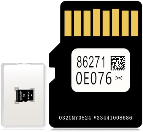 2024 Navigation SD Card Map Update Accessories 86271 0E076 Compatible with Toyota Tacoma HighlanderRAV4 Tundra 4Runner Sienna Prius Venza Mirai CorollaUSA/Canada