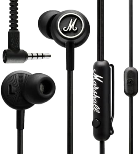 Marshall Mode in-Ear Headphones, Black & White