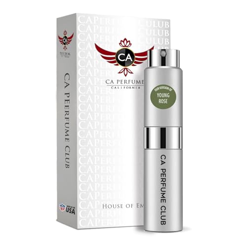 CA Perfume Impression of Young Rose Women & Men Perfume Spray 0.27 Fl Oz/8ml