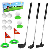 JOINBO Toddler Golf Clubs Set for Right Hand,Plastic Kids Golf Clubs for Indoor and Outdoor Sport Toys,Christmas Birthday Gifts for Boys and Girls Aged 3 4 5 6 Year Olds…