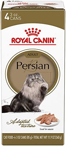 Royal Canin Persian Breed Loaf in Sauce Adult Wet Cat Food, 3 oz can (4-pack)