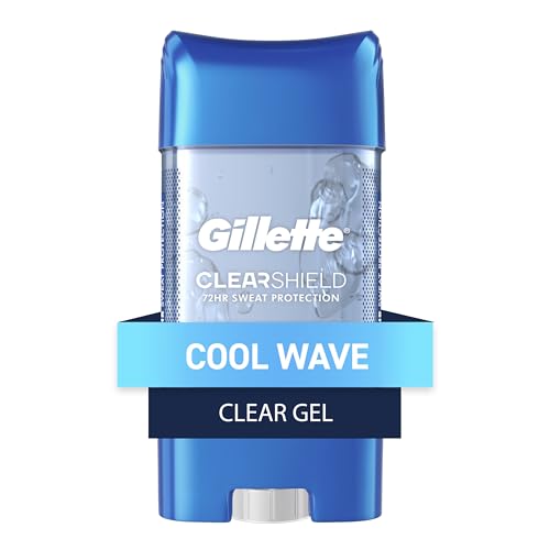 Gillette Anti-perspirant/deodorant Clear Gel (Pack of 6)