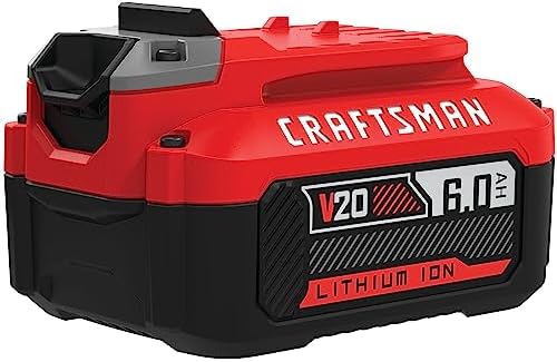 CRAFTSMAN V20 6Ah Lithium Ion Power Tool Battery (CMCB206)