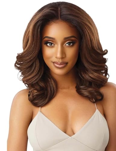Outre LACEFRONT PERFECT HAIR LINE Glamorous Wavy Fully Hand-Tied 13”x 6” Frontal HD Baby Hair Transparent Lace Easy-to-Style Heat Friendly - JULIANNE (1)