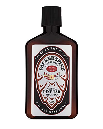 Packer's Pine Tar Shampoo | USA Made With All Natural Active Ingredients | Shampoo for Dry and Itchy Scalp | Paraben and Sulfate Free (Pack of 1)