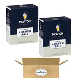 Morton Coarse Kosher Salt, 48 oz - Pack of 2 (96 oz in total)