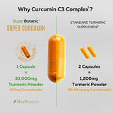 Curcumin Supplement – 500mg – 60 Vegan Capsules with Ginger Extract