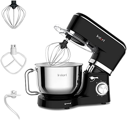 Instant Pot 6-Speed 6.3-Qt Stand Mixer with Stainless Steel Bowl