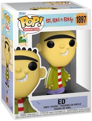 Funko Pop! Animation: Ed, EDD n Eddy - Ed, with Chase (Styles May Vary)