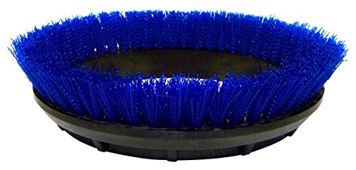 BISSELL BigGreen Commercial 237.058BG Scrub Brush, .020" Bristle Diameter Crimped Polypropylene for BGEM9000 Easy Motion Floor Machine, 12", Blue