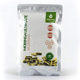 Green Virgin Moringa Oleifera Capsules - 100 Percent Pure, Organic, Natural Powdered Leafs, Superfood