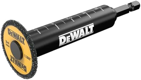 DEWALT Impact Connect Pipe Cutter, PVC Cutter, Diamond Grit Cutting Wheel (DWAIPCIR)