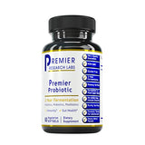 Premier Research Labs Probiotic Caps - Pre-, Pro-, and Post-Biotics - for Healthy Gut, Digestive Health & Immune Support - Beneficial Bacteria - 60 Vegetarian Softgels