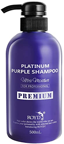 ROYD Lloyd Premium Color Shampoo, 16.9 fl oz (500 ml), 11 Kinds of Amino Acids, Salon Specifications, Karashan, Treatment, Shampoo Murasaki