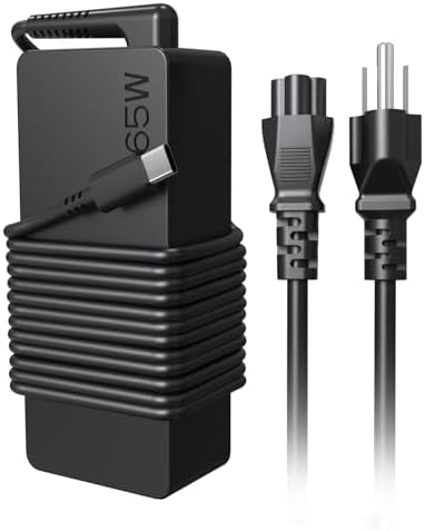 Universal 65W 45W USB C Laptop Charger - for Lenovo Thinkpad/Yoga/Chromebook Computer, Fast Type C AC Adapter Power Cord Supply for HP Acer Asus Samsung Mac book Dell Chromebook Latitude xps 13 Series