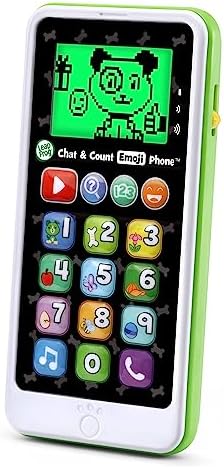 LeapFrog Chat and Count Emoji Phone, Green