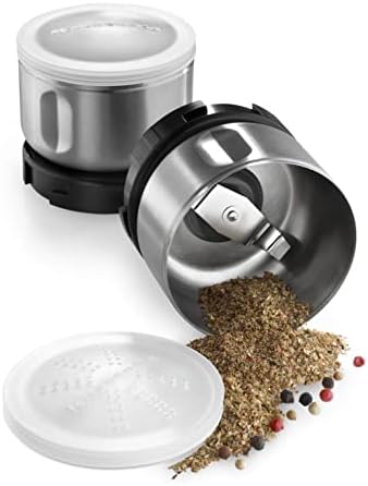 KitchenAid Bcgsga Spice Grinder Accessory Kit, Stainless Steel 2 oz, Silver