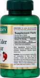 Nature's Bounty Apple Cider Vinegar 480mg Pills, Vegetarian Supplement Plant Based, 200 Tablets