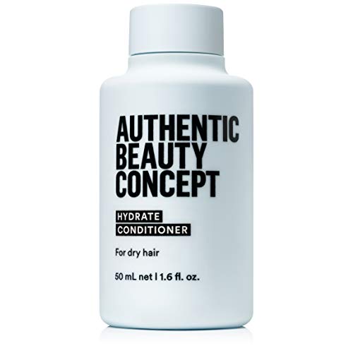Authentic Beauty Concept Hydrate Conditioner | Normal To Dry or Curly Hair | Adds Moisture & Shine | Vegan & Cruelty-free | Silicone-free