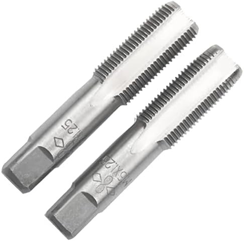 M16 X 1.25 Metric Hand Tap, Right Hand M16 X 1.25mm Threading Hand Tap 1Pair