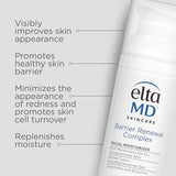 EltaMD Barrier Renewal Complex Face Moisturizer for Dry Skin, Sensitive Skin Moisturizer for Face, Visibly Improves Skin Texture and Tone, 1.7 oz Pump