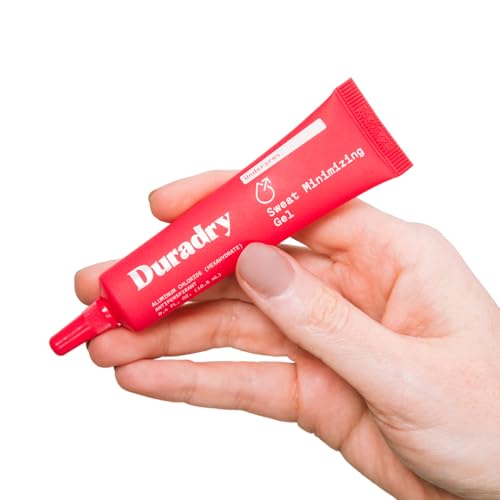 Duradry Antiperspirant Gel - Anti-Sweat, Unscented Deodorant Gel for Men and Women, Helps with Armpit Sweat Prevention, Odor Protection, Cruelty Free, Paraben Free, Vegan - 0.4 Fl Oz