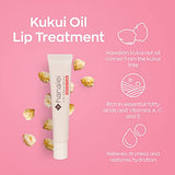 Hanalei Cruelty-Free and Paraben-Free Hydrating Lip Treatment to Soothe Dry Lips – Made with Kukui Oil, Shea Butter, Grapeseed Oil – Made in USA – Peach Pink Tint– Full Size (15g/15ml/0.53oz)