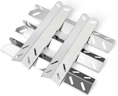 Grill Heat Tent Replacement Parts for Cuisinart GAS9556AS GAS2556AS 5 Burner Heat Plate Shield Grill Parts for Cuisinart GAS9456AS GAS2456AS GAS1456ASO GAS1456BSO GAS2420AS, 5 Pack