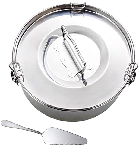 Stainless Steel Flan Mold 1.6QT for Instant Pot 6QT, Silver Molde Para Flan Maker