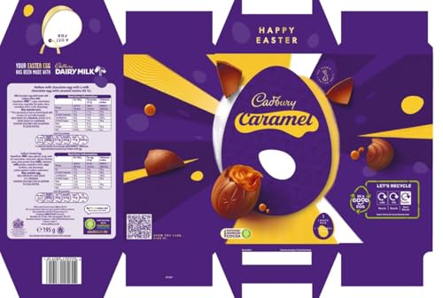 Cadbury Dairy Milk Caramel Chocolate Easter Egg, 195g