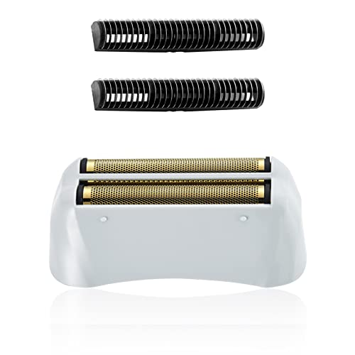 1 Pack Pro Shaver Replacement Foil and Cutters Compatible with andis No.17150/17155/17200 Shaver ProFoil Lithium Replacement" Golden