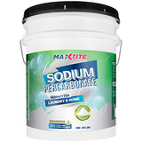 Sodium Percarbonate (45 lbs) - 100% Pure - Solid Hydrogen Peroxide/Oxygenated Bleach - Multi-Use Cleaner for Home & Laundry - HDPE container w/ Resealable Child Resistant Cap