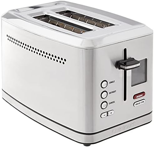 Cuisinart CPT-720 2-Slice Digital Toaster with MemorySet Feature, silver