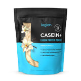 LEGION Casein+ Casein Protein Powder (French Vanilla) - Slow-Release Micellar Casein Protein Powder - Non-GMO, Gluten-Free & Naturally Sweetened Casein Powder from Grass-Fed Cows (30 Servings)