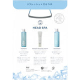 H&S (3-Piece Set) Deep Experience Head Spa by h&S Refreshing x Smooth Shampoo + Treatment + Refresh Massage Cream Summer Limited Set 15.2 oz (435 g) + 15.2 oz (435 g) + 435 g + 4.2 oz (120 g)