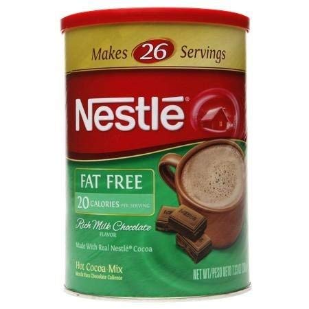 Nestle Hot Cocoa Fat Free Canister - 3PC
