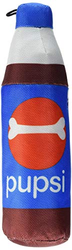 SPOT by Ethical Products Fun Foods Dog Toys - The Whimsical Dog Toy with Squeaker for All Dogs - Chew Plush and Squeak Dog Toy Small and Large Breeds - Interactive Toy for Dogs - Pupsi