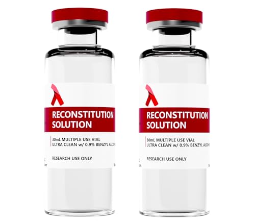 Reconstitution Solution - 2-Pack 30ml - in Premium Glass Vials | Made in USA