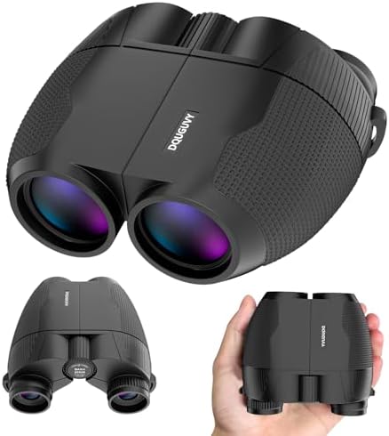 20x25 High Powered Binoculars for Adults and Kids, Compact HD Waterproof Binoculars with BAK4 Prism FMC Lenses for Bird Watching, Sightseeing, and Outdoor