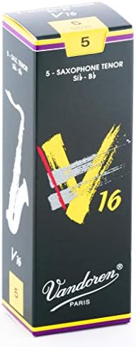 Vandoren SR725 Tenor Sax V16 Reeds Strength 5; Box of 5