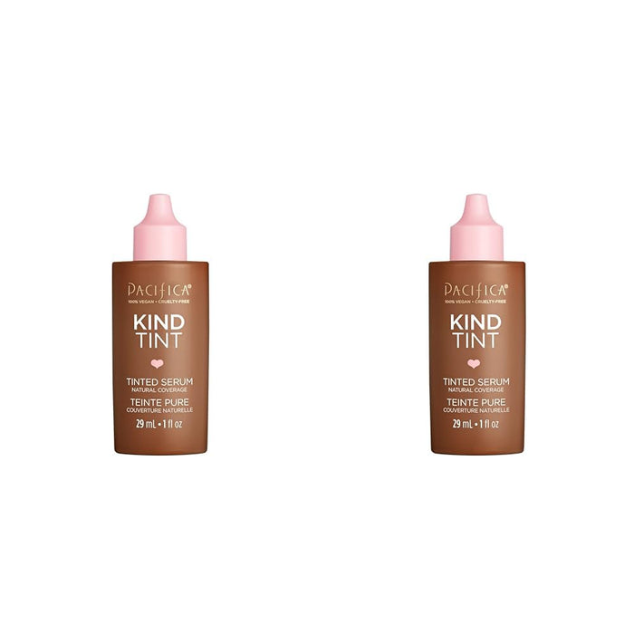 Pacifica Beauty | Kind Tint Tinted Serum | Skincare Ingredients - Vegan Collagen, Hyaluronic Acid, Vitamin C, Niacinamide, Caffeine | Lightweight Foundation | Vegan, Cruelty Free, Clean Makeup