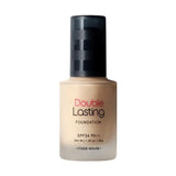 ETUDE New Double Lasting Foundation (Tan) SPF35/ PA++| High Coverage Weightless Foundation | 24-Hours Lasting Double Cover | Magnet-Like Adherence without Stickiness | Makeup Base