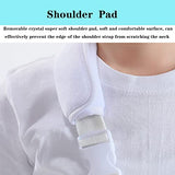 Ledhlth Butterfly Kids Arm Sling for Girls Pretty Toddler Shoulder Sling for Shoulder Injury Cute Children Wrist Sling for Broken Arm Padiatric Elbow Sling for Torn Rotator Cuff (Kids L)