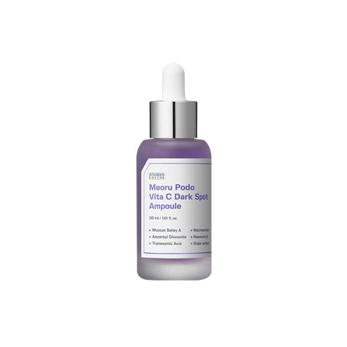 SUNGBOON EDITOR Meoru Podo Vita C Turn-over Ampoule | Niacinamide, Vitamin C | Korean Skincare | 1.01 fl.oz.