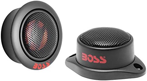 BOSS Audio Systems TW12 Car Door Tweeters - 200 Watts Max (per Pair), 1 Inch Polyimide Dome, Sold in Pairs