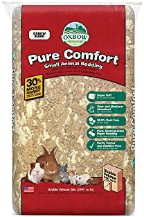 Oxbow Pure Comfort Small Animal Bedding - Odor & Moisture Absorbent, Dust-Free Bedding for Small Animals, Blend, 36 Liter Bag