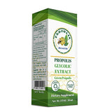 Green Propolis Extract Liquid - Brazilian Bee Propolis Extract Glycolic - 30 Days Supply - Alcohol-Free - Bee Propolis Liquid Supplement - Immune Support - Immunity Shots